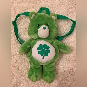 CARE BEARS GOOD LUCK BEAR BACKPACK 🍀